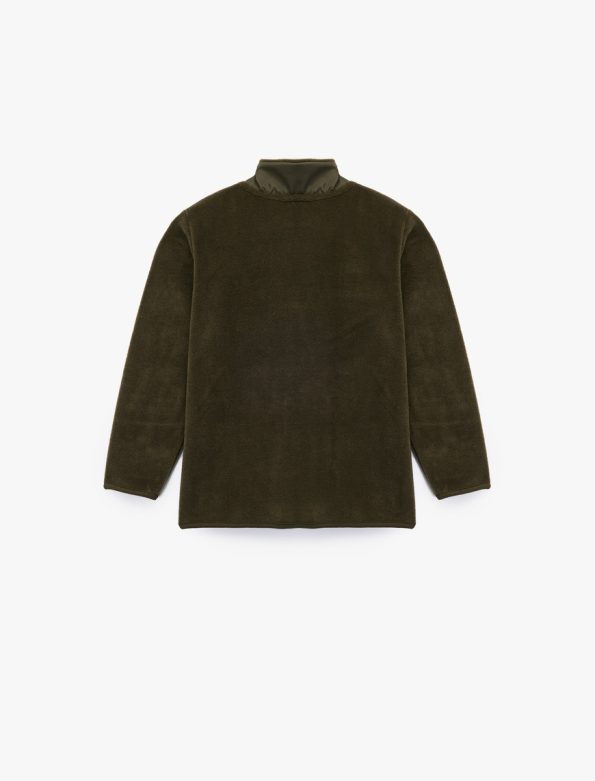Baby Boy Zippered Fleece Sweatshirt