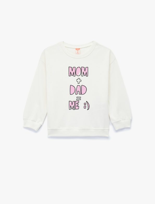 Baby Girl Printed Sweatshirt