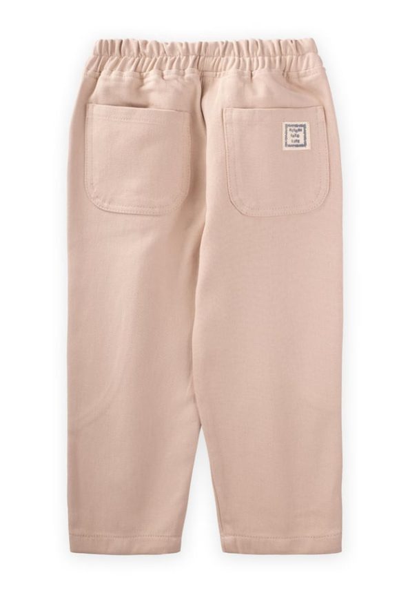 Beige Gabardin Pants for Ages 2-7