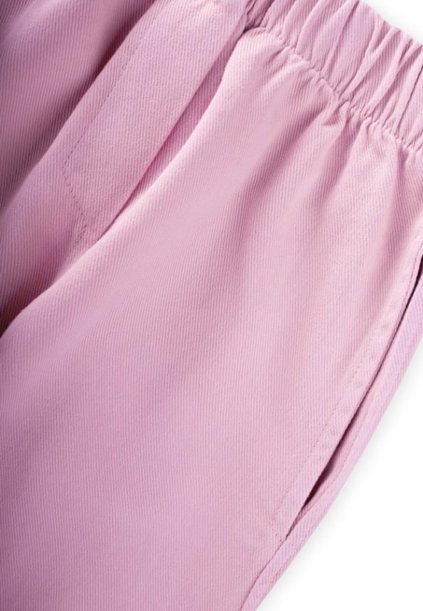Series Cuffed Twill Pants 2-7 Years Pink