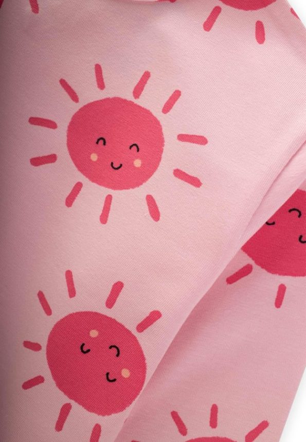 Patterned Pajama Set Sun Design for Ages 2-10
