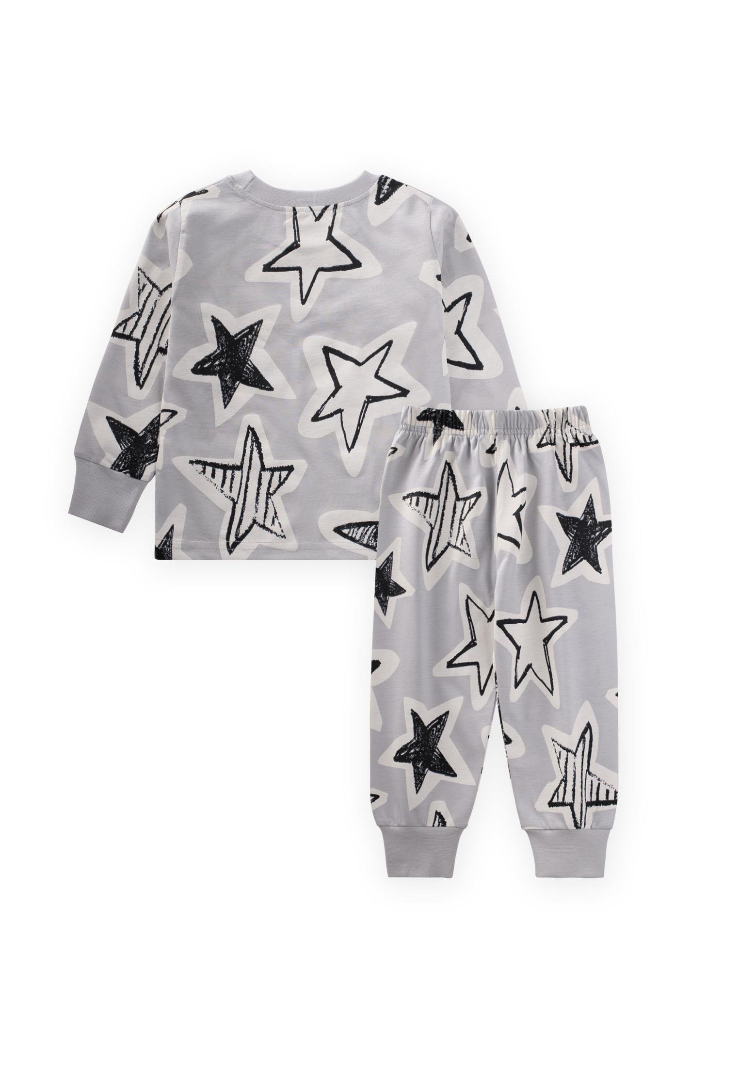 50346-5017pijama-takim-1-7-yas-tas-acf937.jpg Kids' Pajama Set 1-7 Years Stone