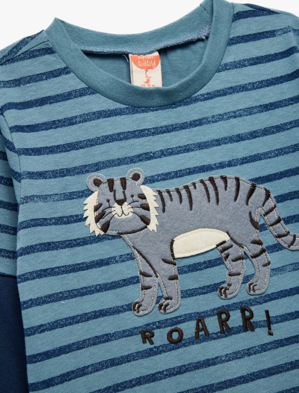 Baby Boy Double Layer Sleeve T-Shirt