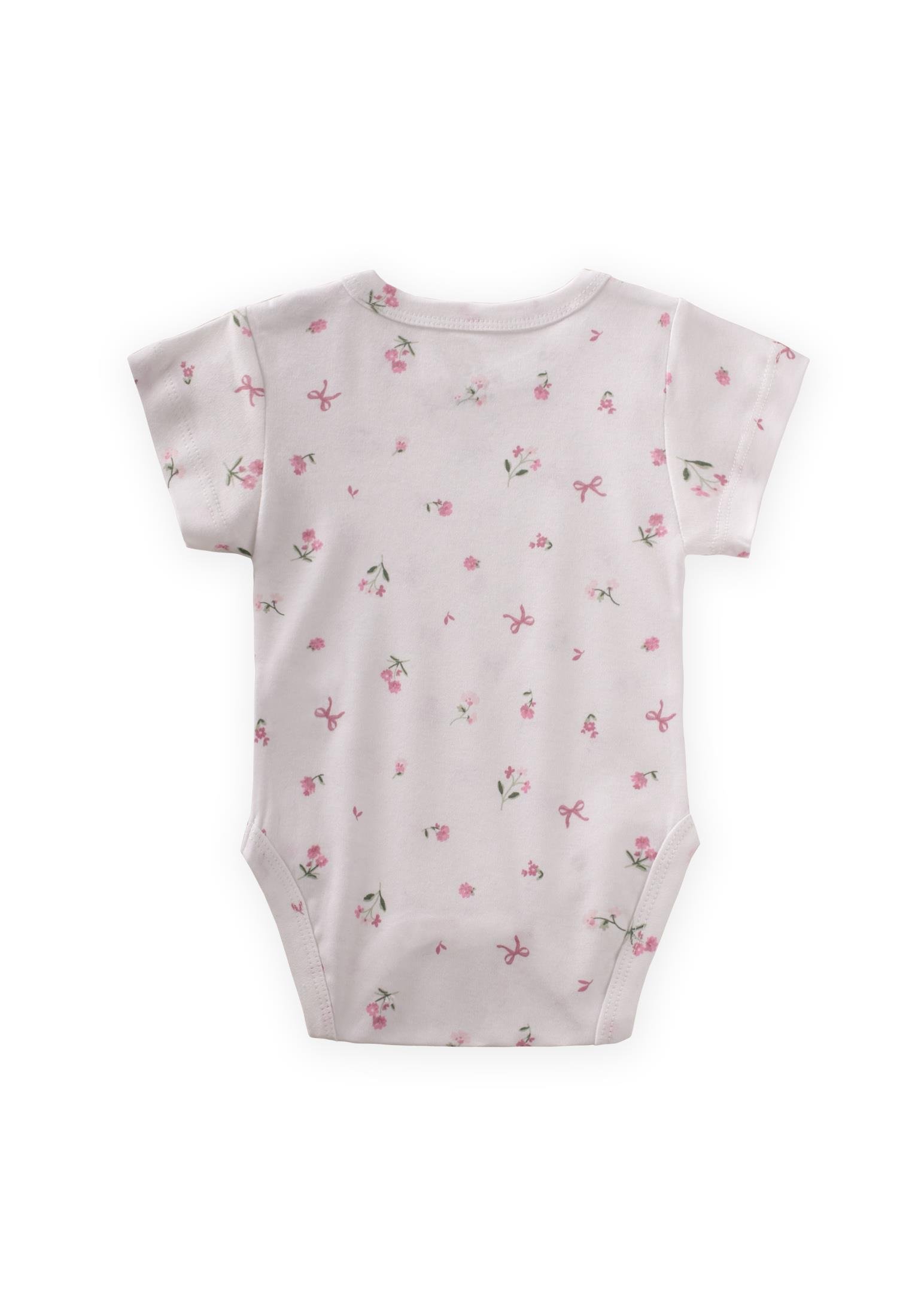 63250-5319zibin-0-3-yas-cicek-desenli-30be-4.jpg Floral Print Baby Bodysuit for Ages 0-3