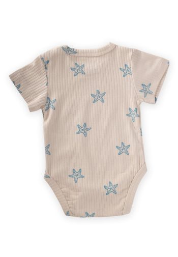 Starfish Pattern Bodysuit for Ages 0-3