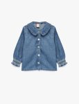 Baby Girl Cotton Denim Shirt