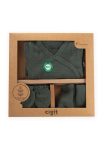 Organic Newborn Outfit 0-3 Months Olive Green