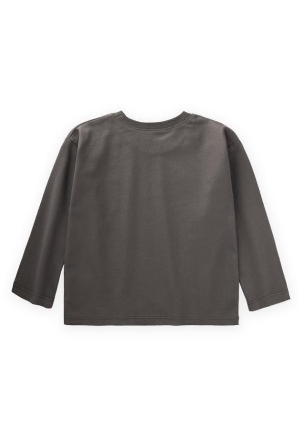 Label Detailed Seasonal T-Shirt 2-10 Years Olive Green
