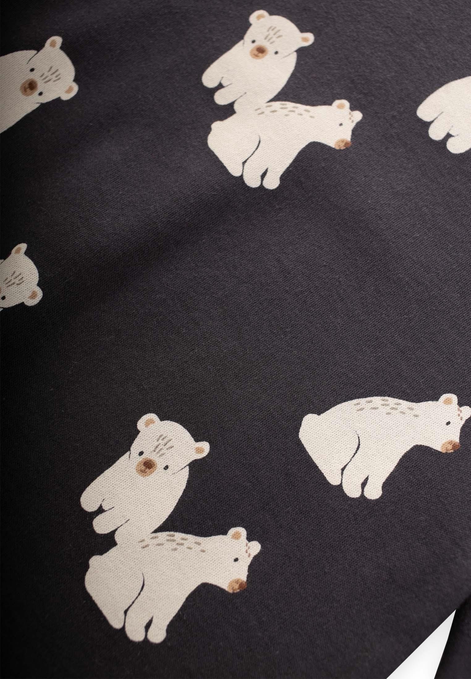 71253-5038baskili-tulum-0-3-yas-antras-e9f363.jpg Printed Onesie for Ages 0-3 Charcoal