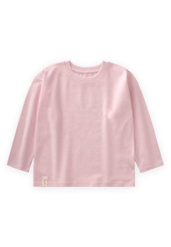 Seasonal Basic T-Shirt for Ages 2-10 in Dusty Pink