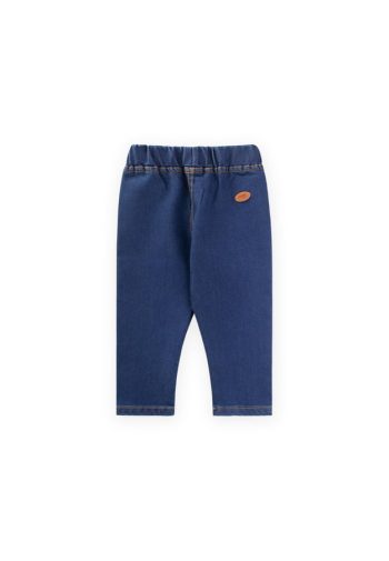 Faux Pocket Leggings for Ages 1-7 Blue