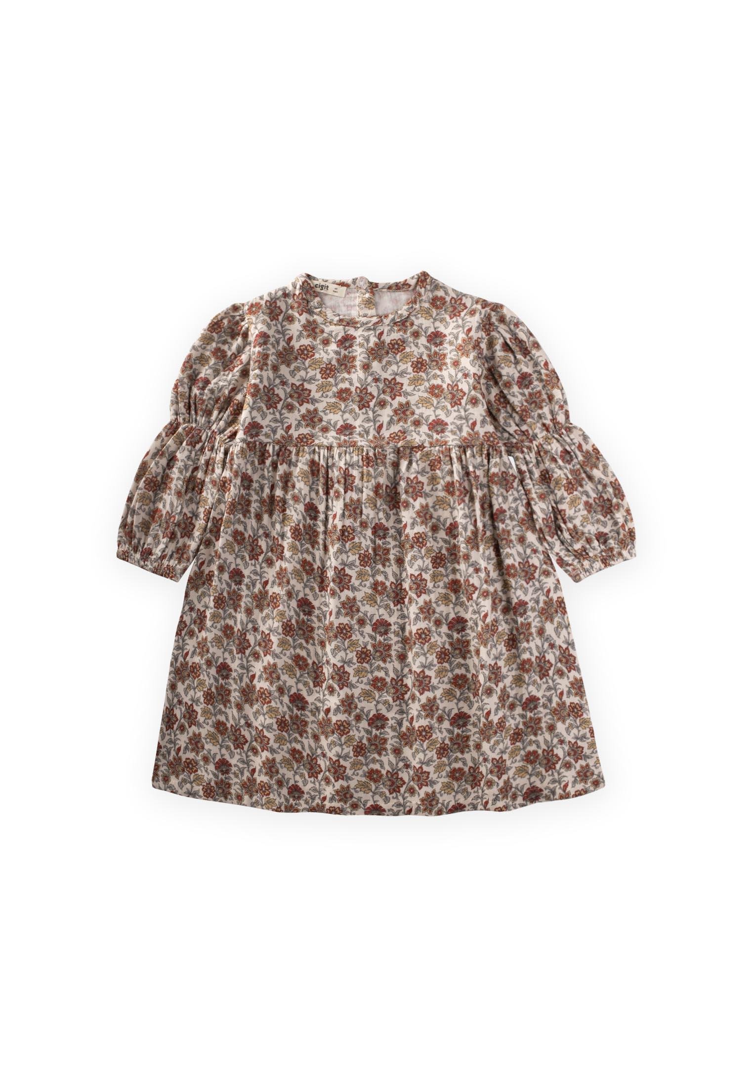 71370-5021elbise-4-12-yas-bej-42f2-b.jpg Beige Dress for Ages 4-12