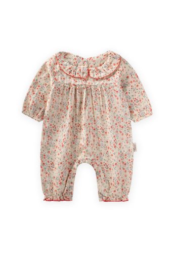 Beige Romper for Ages 0-2