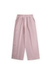 Velvet Trousers for Ages 4-12 in Powder Pink