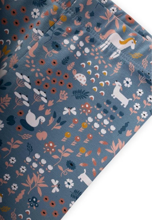 Indigo Blue Leggings for Ages 2-10