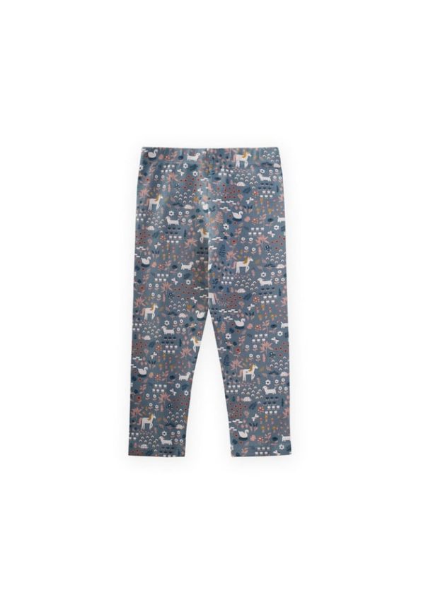 Indigo Blue Leggings for Ages 2-10