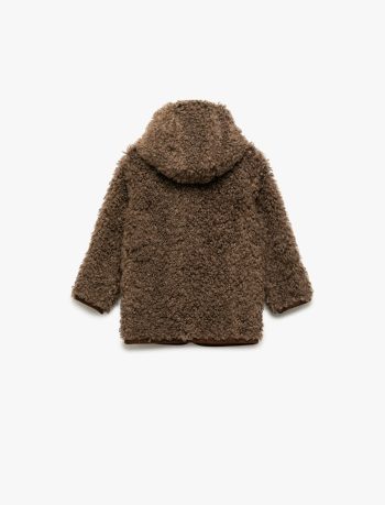 Baby Girl Hooded Coat
