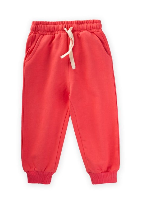 Pocket Sweatpants for Ages 1-13 Coral