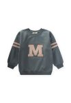 Appliqué Sweatshirt for Ages 3-9 in Mint Green