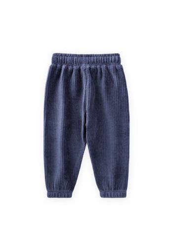 Corduroy Jogger Pants for Ages 1-10 in Navy Blue