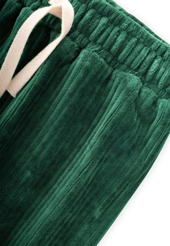 Corduroy Jogger Pants for Kids 1-10 Years Green