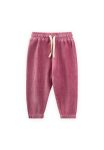 Corduroy Jogger Pants for Kids 1-10 Years Magenta