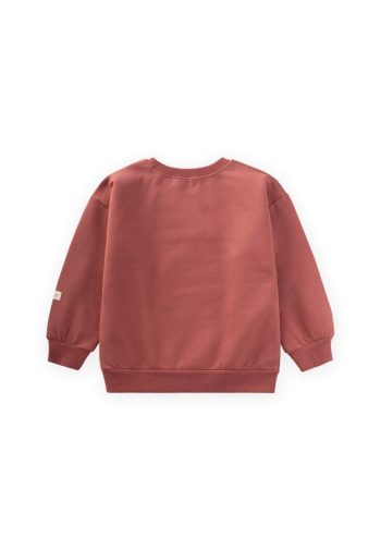 Embroidered Sweatshirt for Ages 1-6 Dusty Rose