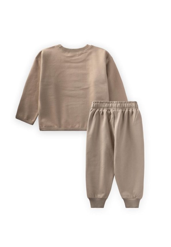Kids' Sweatshirt Set 1-5 Years in Beige