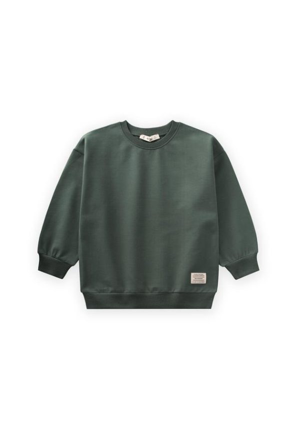 Haki Green Sweatshirt for Ages 2-12