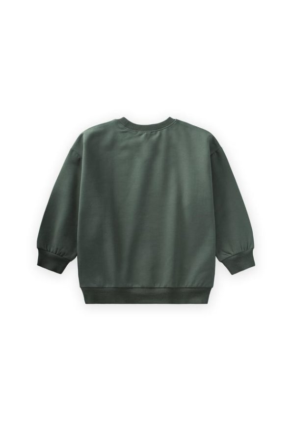 Haki Green Sweatshirt for Ages 2-12