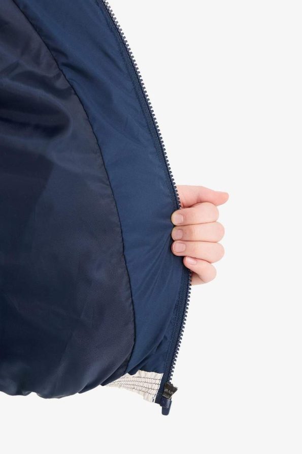 Boys' Waterproof Hooded Zippered Puffer Jacket