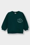 Boys' Soft-Fleece Lined Printed Crewneck Sweatshirt