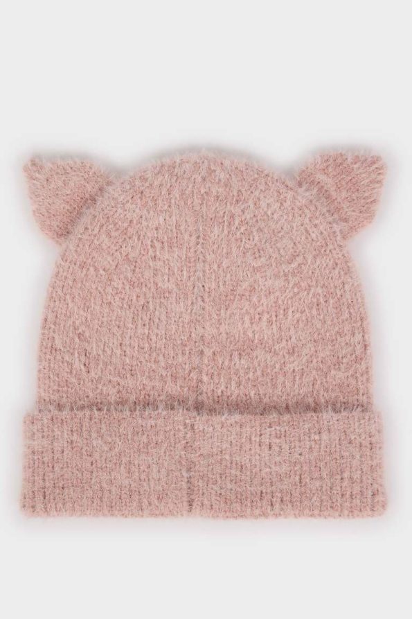 Girls' Baby Ear Flap Knit Hat