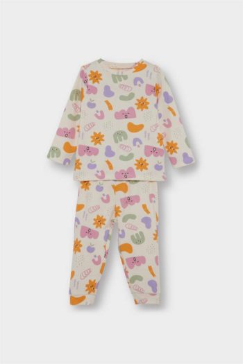 Girls' Baby Pajama Set Long Sleeve Top Long Pants