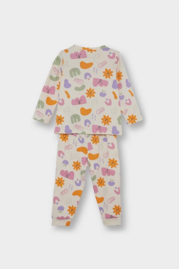 Girls' Baby Pajama Set Long Sleeve Top Long Pants