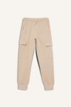 Boys' Elastic Waist Cargo Sweatpants