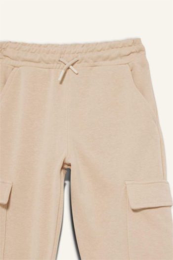 Boys' Elastic Waist Cargo Sweatpants