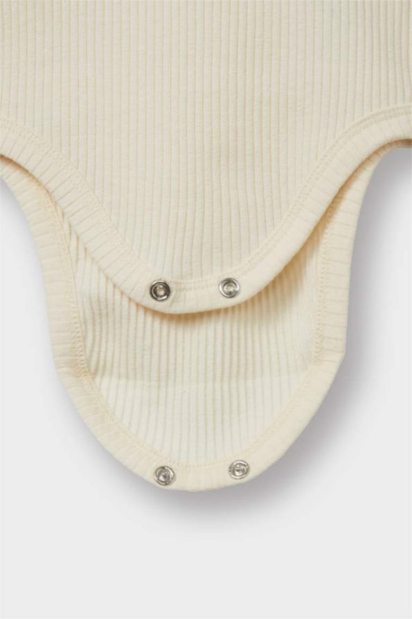 Baby Boy Newborn Ribbed Long Sleeve Bodysuit Set