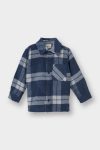 Boys' Checked Flannel Long Sleeve Shirt