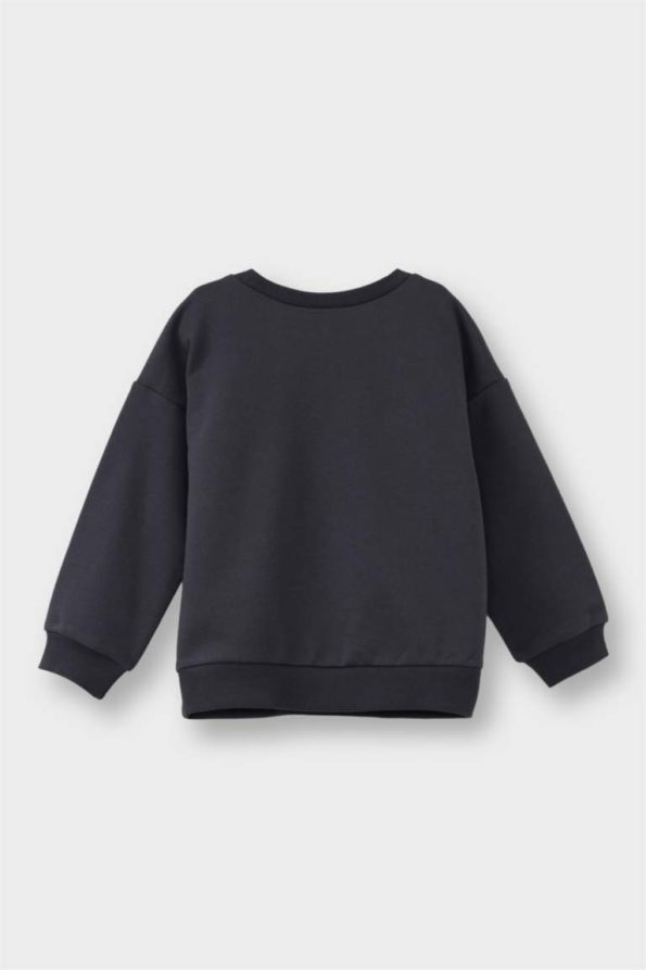 Girls' Disney Lilo & Stitch Crew Neck Sweatshirt