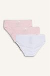 Girls' Pack of 3 Briefs