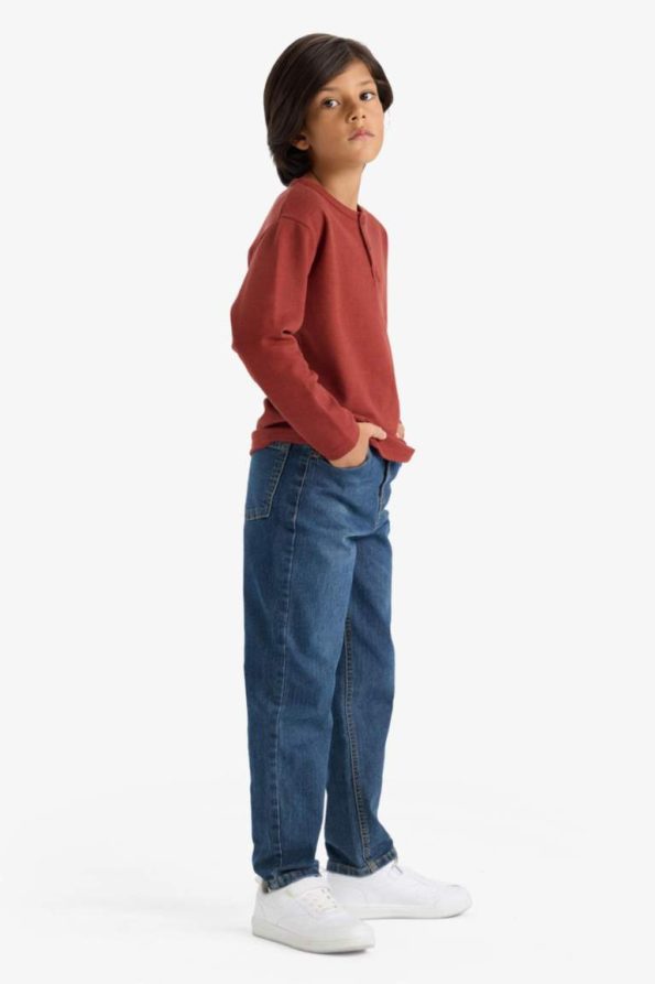 Boys' Long Sleeve Crew Neck T-Shirt