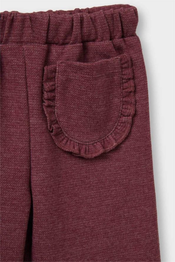 Girls' Baby Elastic Waist Pants