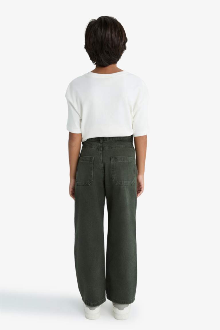 G2929A8_25AU_KH243_06_01.jpg Boys' Wide Leg Straight Fit Jeans