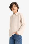 Boys' Long Sleeve Polo Shirt