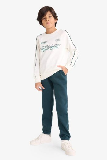 Boys' 2-Piece Printed Sweatshirt and Jogger Set