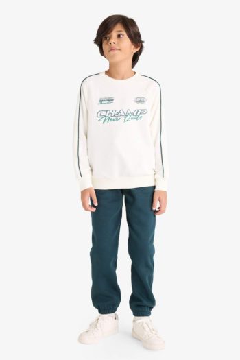 Boys' 2-Piece Printed Sweatshirt and Jogger Set