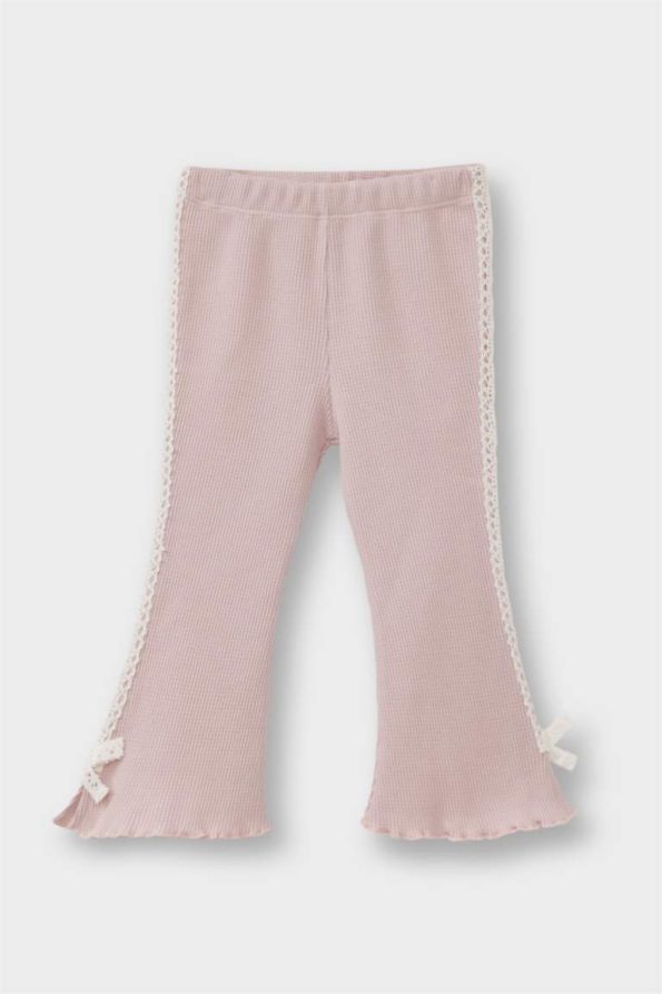 Girls' Baby 2-Piece Floral Sweatshirt and Flared Pants Set