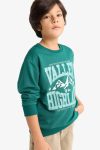 Boys' Printed Crew Neck Sweatshirt