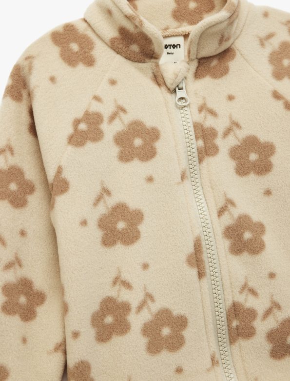 Baby Girl Floral Fleece Sweatshirt